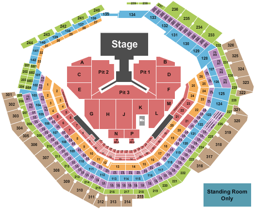 Globe Life Field Stray Kids Seating Chart